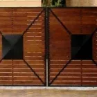 Maatskappy 7 beeld GATE & DOOR CONTROL Wooden Gates in Durban KZN