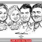 Business 10 image LIVE CARTOON PORTRAITS Weddings in Johannesburg South GP