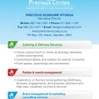 Maatskappy 1 beeld PRECIOUS CIRCLES EVENTS Year-End Function Organizer in Sandton GP