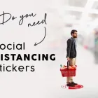 Maatskappy 7 beeld SOCIAL DISTANCING STICKERS School in Cape Town WC