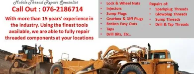 Business 5 image TAP & DIE MOBILE THREAD REPAIR SERVICES Thread Repair in Cape Town WC