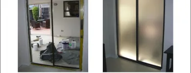 Maatskappy 2 beeld WINDOW FROSTING - O2 DESIGNS Windows in Johannesburg GP